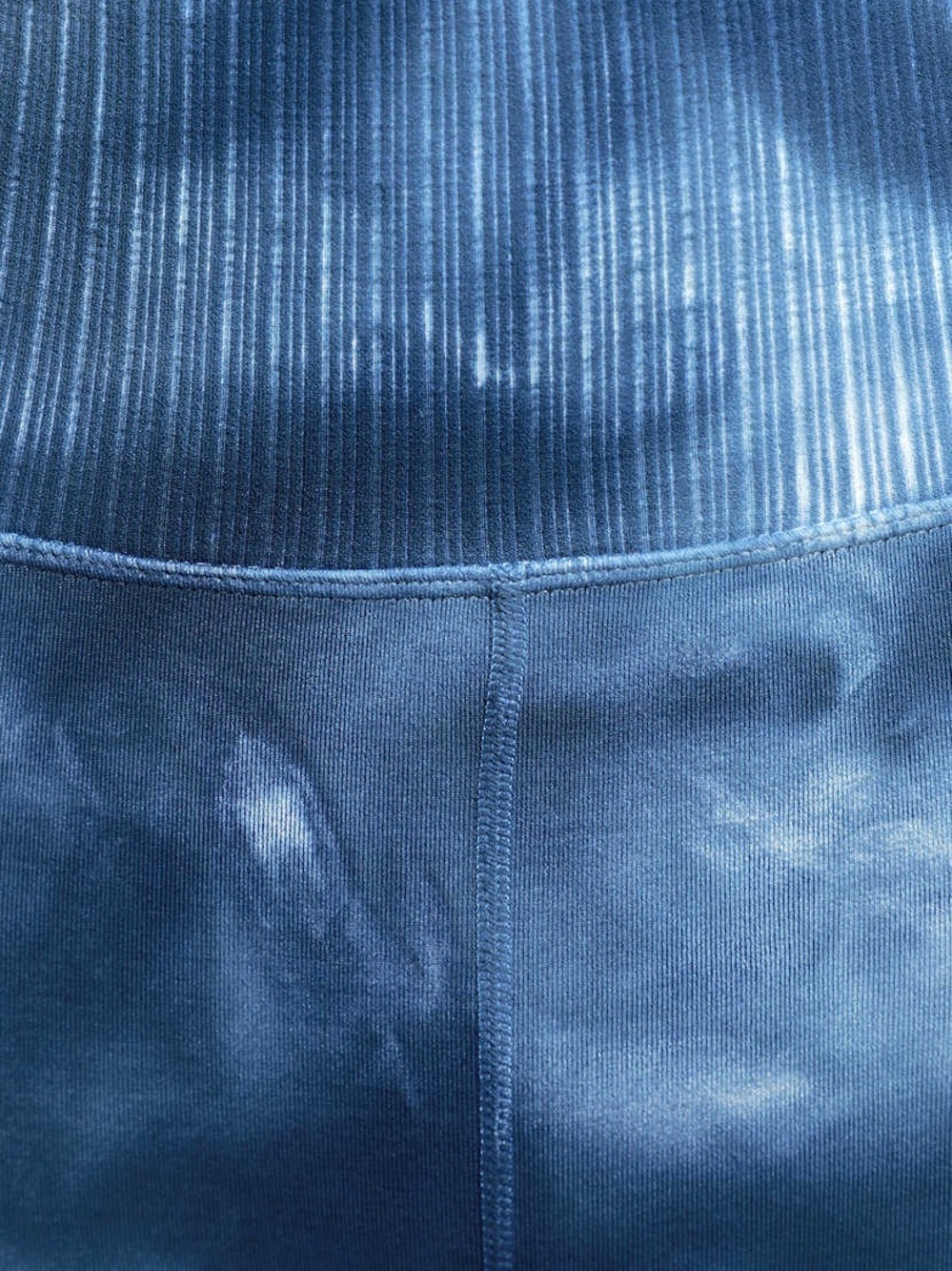 Free People Movement Good Karma Blue Tie-Dye High-Rise Leggings - Picture 5 of 12